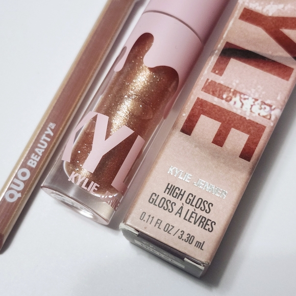 KYLIE High Gloss 810 Oh you Fancy? & QUO liner Nuditude 52 - Picture 7 of 7